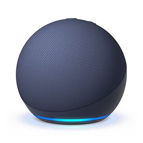 Echo Dot (5. Gen., 2022) | Smarter WLAN- und Bluetooth-Lautsprecher mit Alexa und gigantischem, sattem Klang | Tiefseeblau*