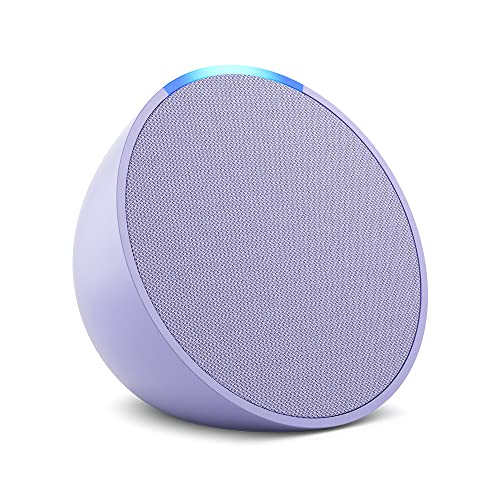 Echo Pop | Kompakter und smarter Bluetooth-Lautsprecher mit vollem Klang und Alexa | Lavendel*