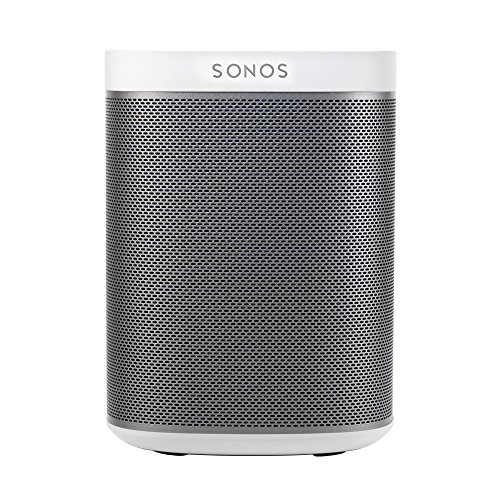 Sonos Play:1 Smart Speaker, weiß – Kompakter & kraftvoller WLAN Lautsprecher für unbegrenztes Musikstreaming – Feuchtigkeitsbeständiger Multiroom Lautsprecher